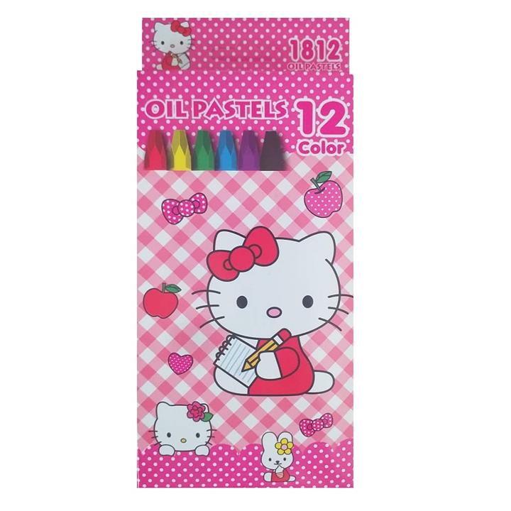 پاستل 12 رنگ مدل کیتی کد 002